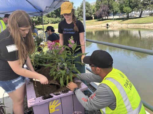 Supporting Sustainability at Micron: Treasure Valley Landscape Helps Bring Boise Community Garden to Life