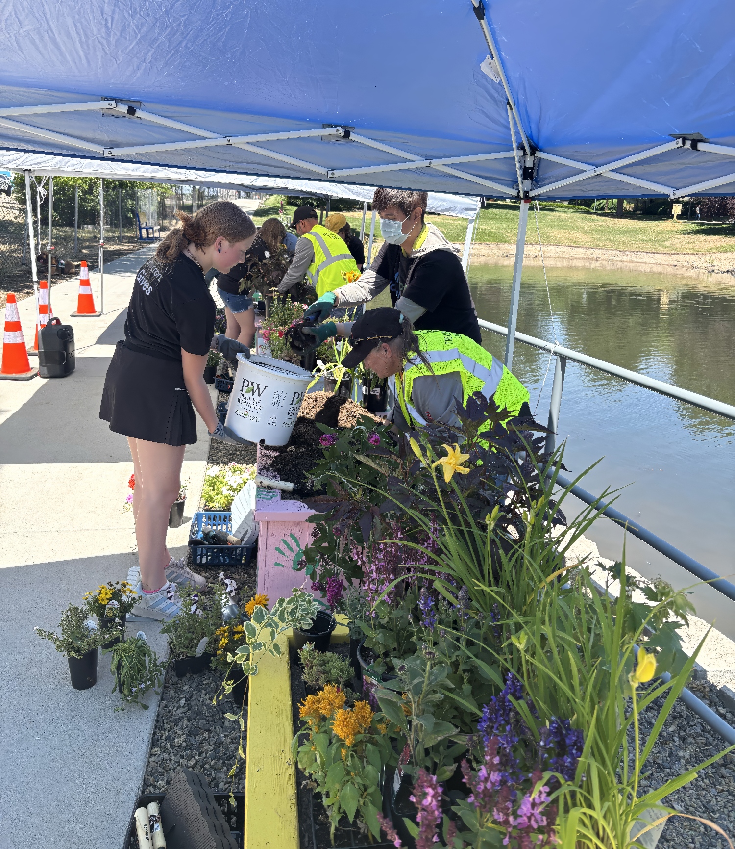 Supporting Sustainability at Micron: Treasure Valley Landscape Helps Bring Boise Community Garden to Life