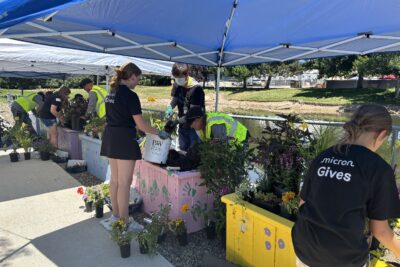 Supporting Sustainability at Micron: Treasure Valley Landscape Helps Bring Boise Community Garden to Life